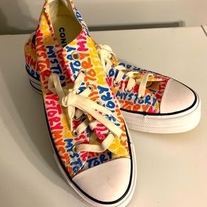 My Story Converse. US size 9.  UK size 7